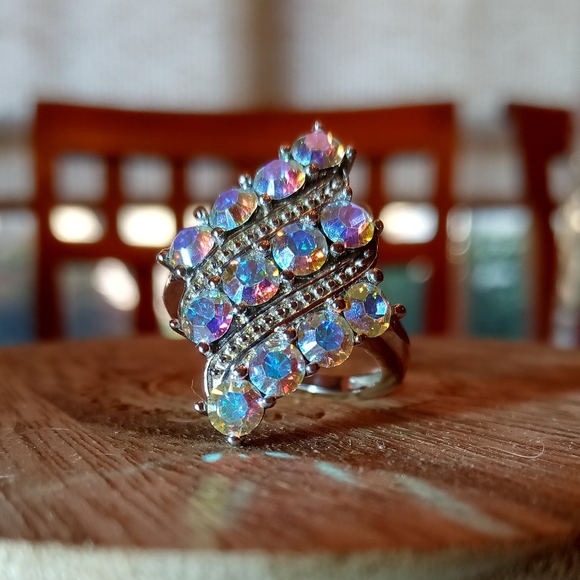 Jewelry - 🍀 Mystic Topaz Ring - 925 Sterling - Size 7
